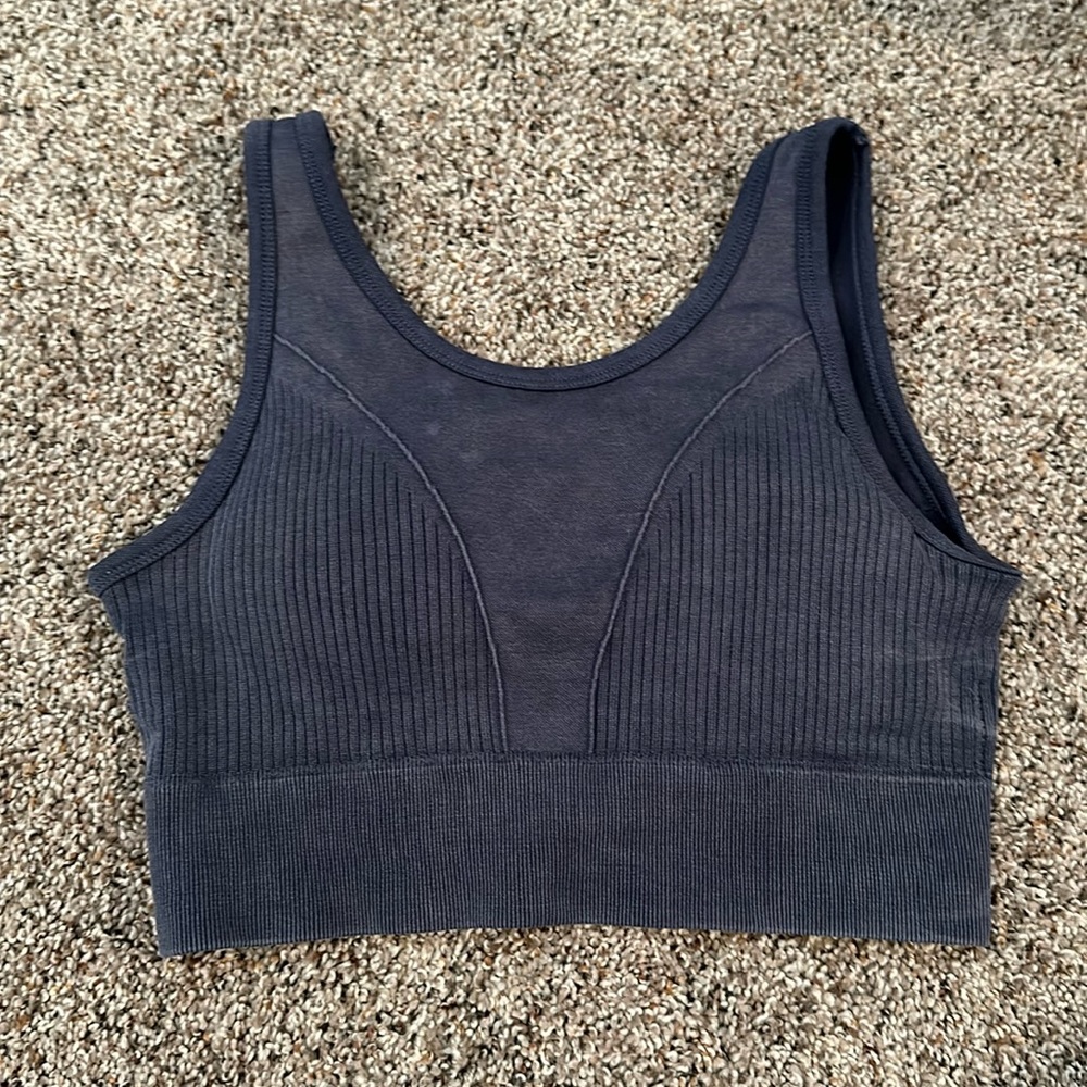 Navy morera sports bra. Size medium.